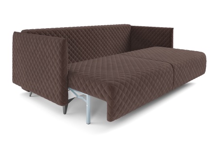 Диван тик-так Вашингтон коричневый