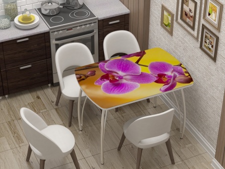 Стол Обеденный Бочонок Фотопечать (Ш-1100 х Г-700 х В-760 мм)/Разные Цвета