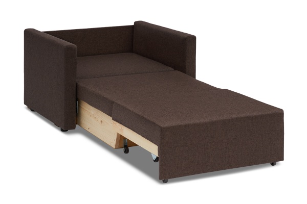 Кресло выкатное Виктория-5 коричневое